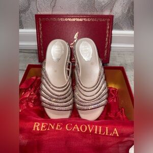 Women’s Rene Caovilla Frida Embellished Slippers